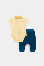 Load image into Gallery viewer, Mothercare Dinosaur Bodysuit and Jogger Set