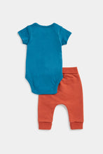 Load image into Gallery viewer, Mothercare Dinosaur Bodysuit and Jogger Set