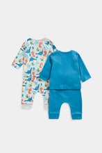 Load image into Gallery viewer, Mothercare Dinosaur Tshirts and Jogger Four Piece Set