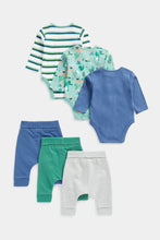 Load image into Gallery viewer, Mothercare Lake Life Bodysuits and Jogger - 6 Piece s Set