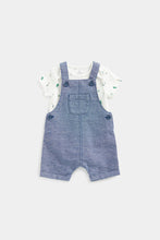 Load image into Gallery viewer, Mothercare Bibshorts and Bodysuit Set