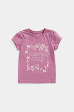 Load image into Gallery viewer, Mothercare Pink Flower Child T-Shirt
