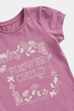 Load image into Gallery viewer, Mothercare Pink Flower Child T-Shirt