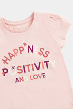 Load image into Gallery viewer, Mothercare Pink Positivity T-Shirt