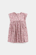 Load image into Gallery viewer, Mothercare Pink Floral Woven Dress