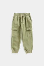 Load image into Gallery viewer, Mothercare Khaki Cargo Jogger