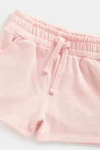 Load image into Gallery viewer, Mothercare Pink Sweat Top and Shorts Set