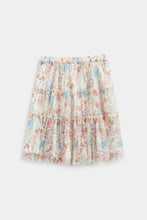 Load image into Gallery viewer, Mothercare Floral Mesh Skirt