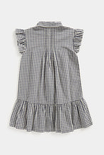 Load image into Gallery viewer, Mothercare Navy Gingham Shirt Dress