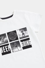 Load image into Gallery viewer, Mothercare White Football T-Shirt