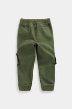 Load image into Gallery viewer, Mothercare Khaki Cargo Trousers