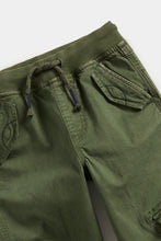 Load image into Gallery viewer, Mothercare Khaki Cargo Trousers