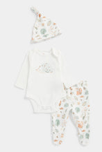 Load image into Gallery viewer, Mothercare Woodland 3 Piece Baby Outfit Set