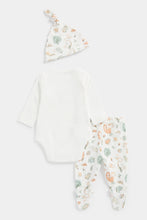 Load image into Gallery viewer, Mothercare Woodland 3 Piece Baby Outfit Set