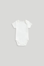 Load image into Gallery viewer, Mothercare Short-Sleeved Bodysuits - 5 Pack