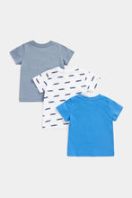 Load image into Gallery viewer, Mothercare Multi Racing Car T-Shirts - 3 Pack