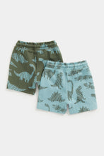 Load image into Gallery viewer, Mothercare Jurassic Jersey Shorts - 2 Pack