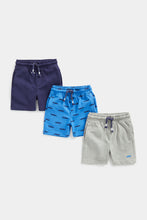 Load image into Gallery viewer, Mothercare Racing Car Jersey Shorts - 3 Pack