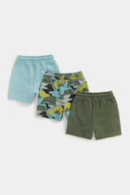Load image into Gallery viewer, Mothercare Dinosaur Jersey Shorts - 3 Pack
