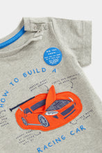 Load image into Gallery viewer, Mothercare Race Car Lift-the-Flap T-Shirt