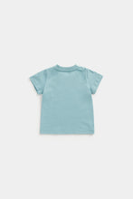 Load image into Gallery viewer, Mothercare Blue Jurassic Dinosaur T-Shirt