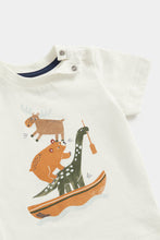 Load image into Gallery viewer, Mothercare White Animal Adventure T-Shirt