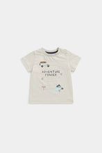 Load image into Gallery viewer, Mothercare Beige Adventure Finder T-Shirt