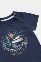 Load image into Gallery viewer, Mothercare Navy Camper T-Shirt