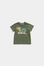 Load image into Gallery viewer, Mothercare Green Dinosaur T-Shirt
