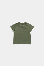 Load image into Gallery viewer, Mothercare Green Dinosaur T-Shirt