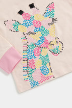 Load image into Gallery viewer, Mothercare Pink Giraffe Pyjamas - 2 Pack
