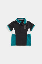 Load image into Gallery viewer, Mothercare Blocked Pique Polo Shirt