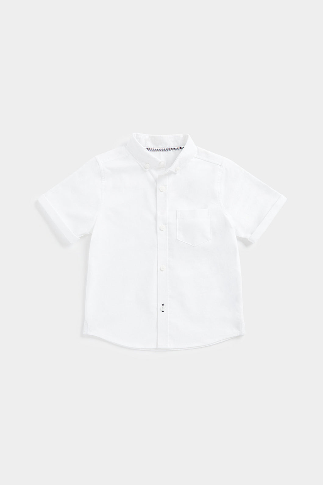 Mothercare White Short-Sleeved Shirt