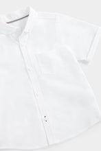 Load image into Gallery viewer, Mothercare White Short-Sleeved Shirt
