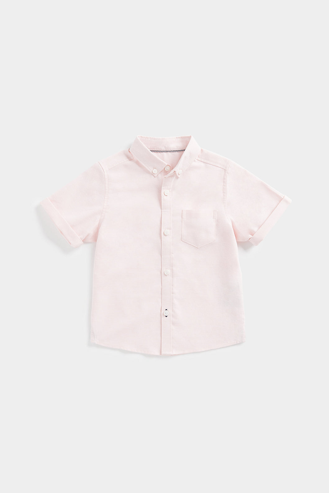Mothercare Pink Short-Sleeved Shirt