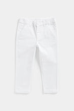 Load image into Gallery viewer, Mothercare White Chino Trousers