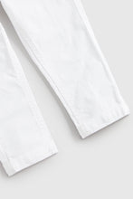 Load image into Gallery viewer, Mothercare White Chino Trousers
