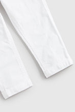 Load image into Gallery viewer, Mothercare White Chino Trousers