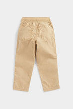 Load image into Gallery viewer, Mothercare Tan Poplin Roll-Up Trousers