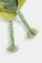 Load image into Gallery viewer, Mothercare Green Dinosaur Trapper Hat