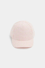 Load image into Gallery viewer, Mothercare Pink Checked Cap