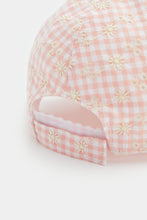 Load image into Gallery viewer, Mothercare Pink Checked Cap
