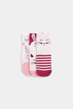 Load image into Gallery viewer, Mothercare Bunny Socks - 3 Pack