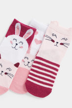 Load image into Gallery viewer, Mothercare Bunny Socks - 3 Pack