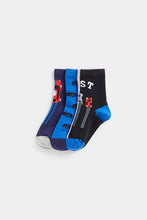Load image into Gallery viewer, Mothercare Fast Car Socks - 3 Pack