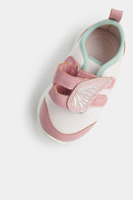 Load image into Gallery viewer, Mothercare Pink Butterfly First Walker Trainer