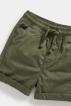 Load image into Gallery viewer, Mothercare Khaki Cotton Shorts