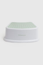 Load image into Gallery viewer, Mothercare Step Stool Green And White