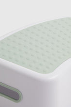 Load image into Gallery viewer, Mothercare Step Stool Green And White