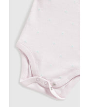 Load image into Gallery viewer, Mothercare Wild Flowers Short-Sleeved Bodysuits - 5 Pack